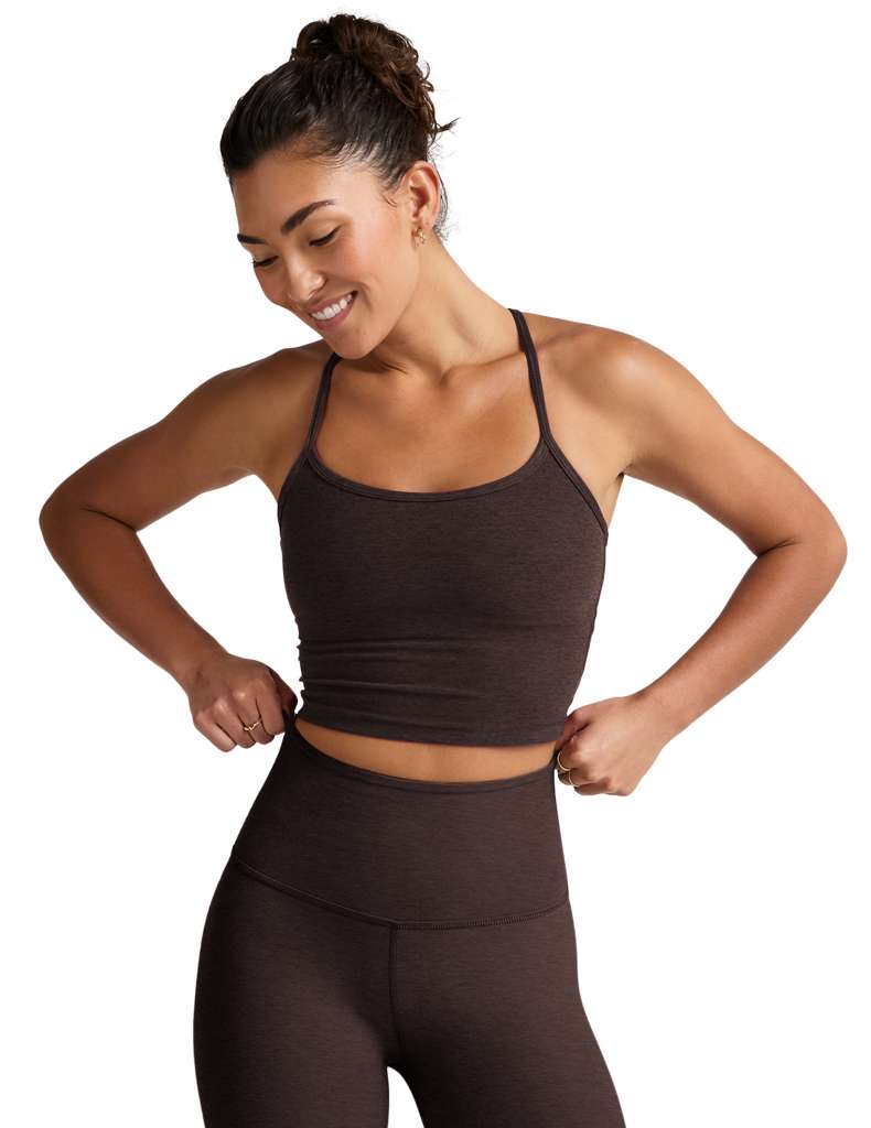 SPACEDYE SLIM RACERBACK CROPPED TANK - Bilde 3